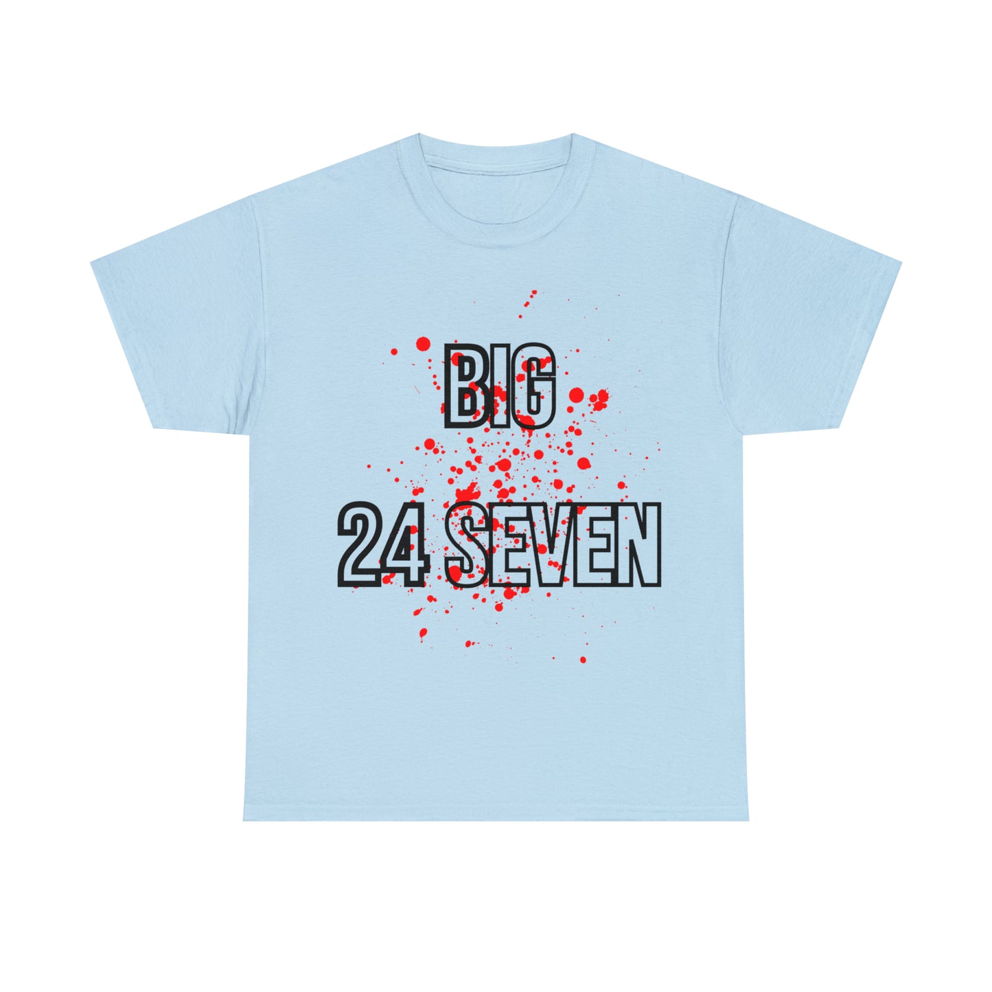 24/7 Splatter Unisex Heavy Cotton Tee