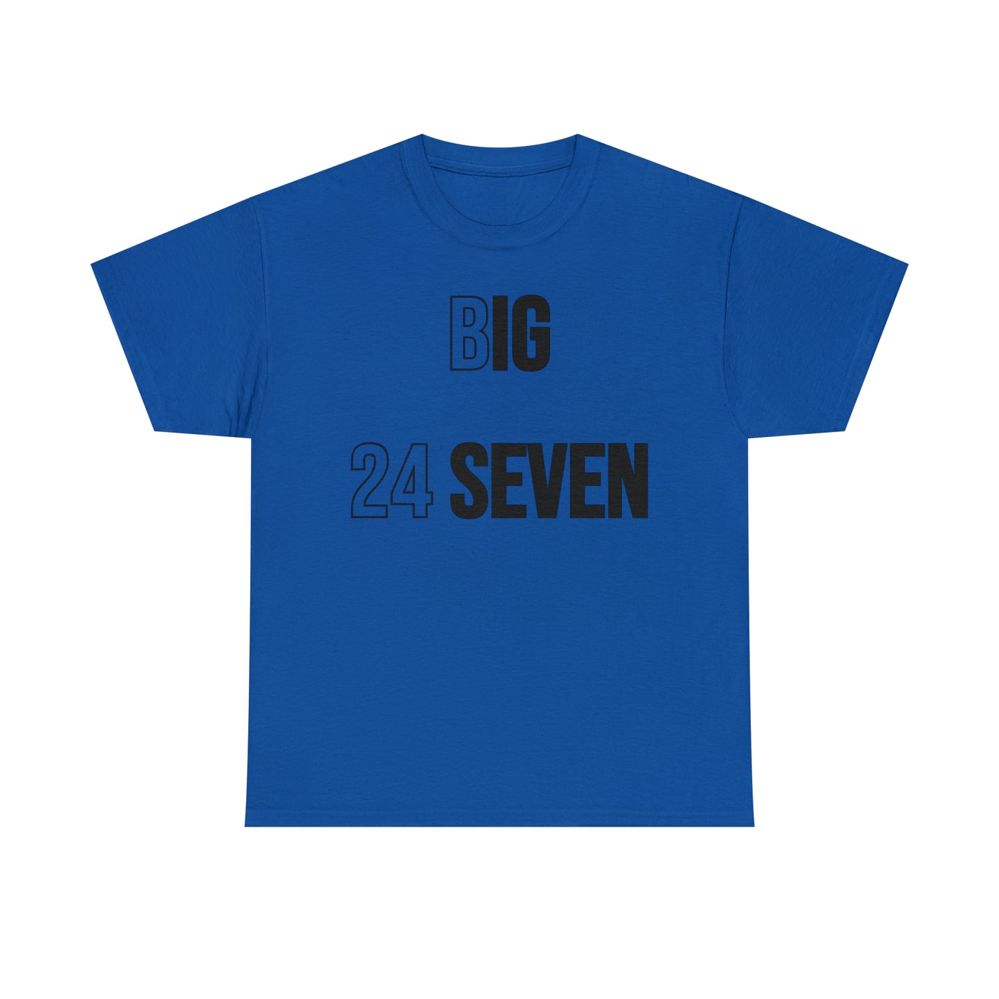 Big 24/7 (24seven) Unisex Heavy Cotton Tee