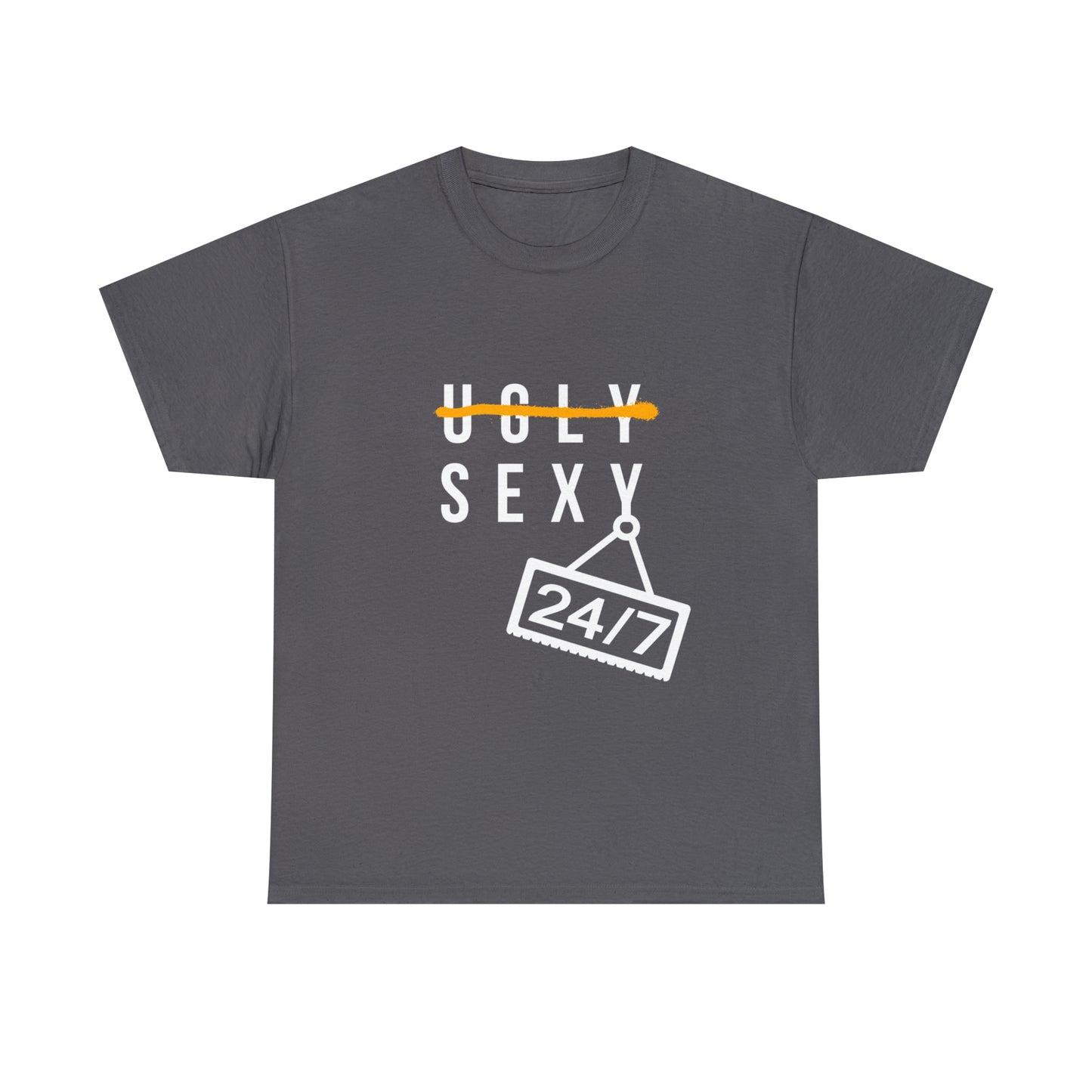 Sexy (White Letters) Unisex Heavy Cotton Tee