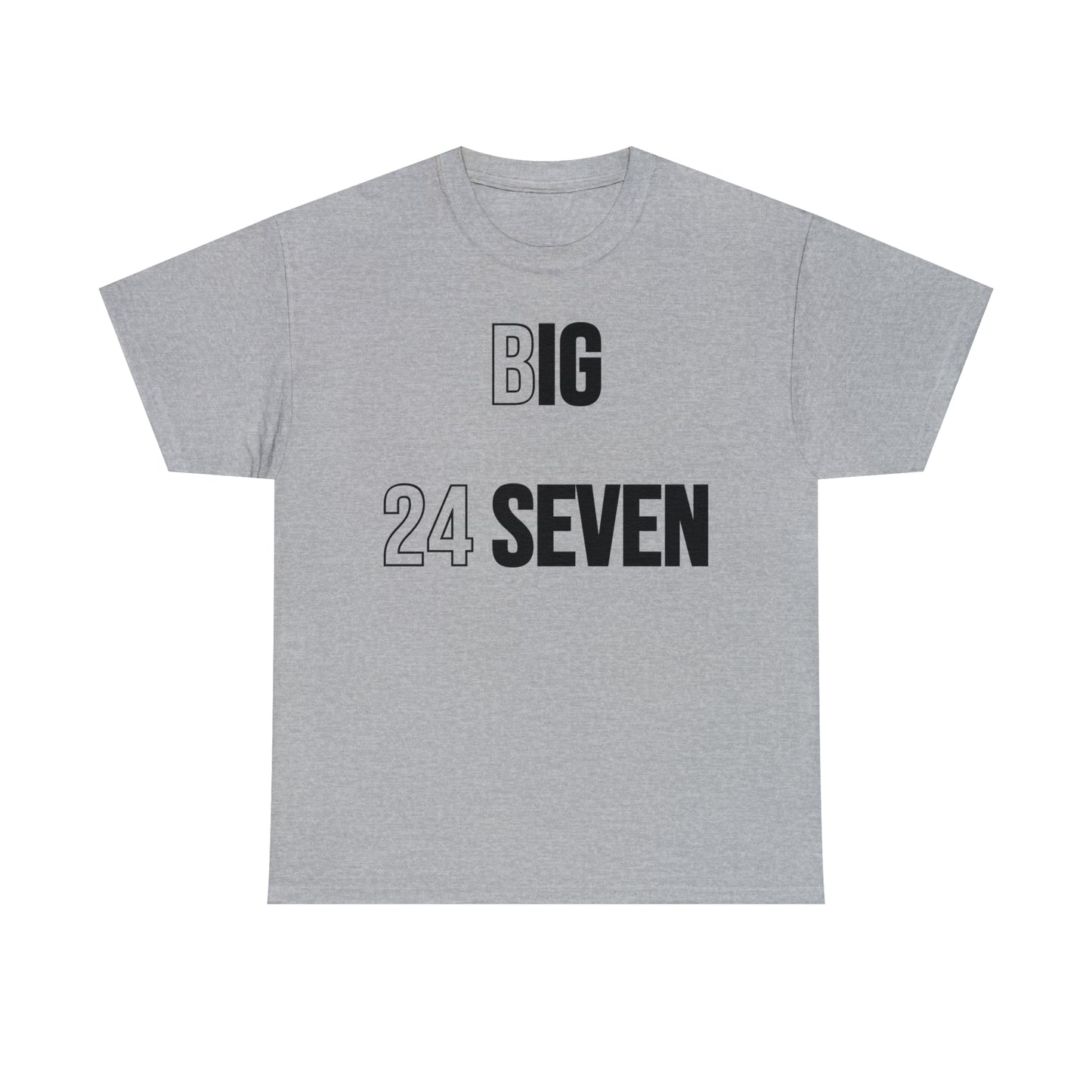 Big 24/7 (24seven) Unisex Heavy Cotton Tee