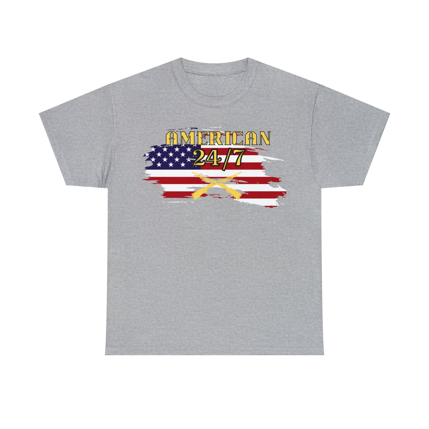 American 24/7 Unisex Heavy Cotton Tee