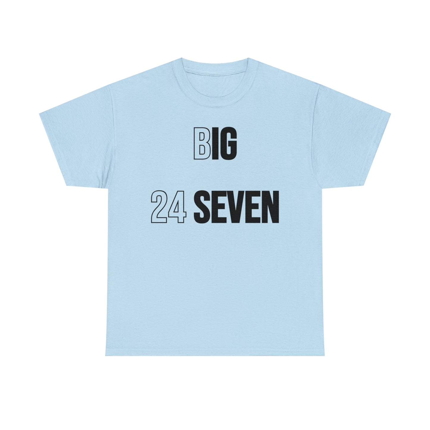 Big 24/7 (24seven) Unisex Heavy Cotton Tee