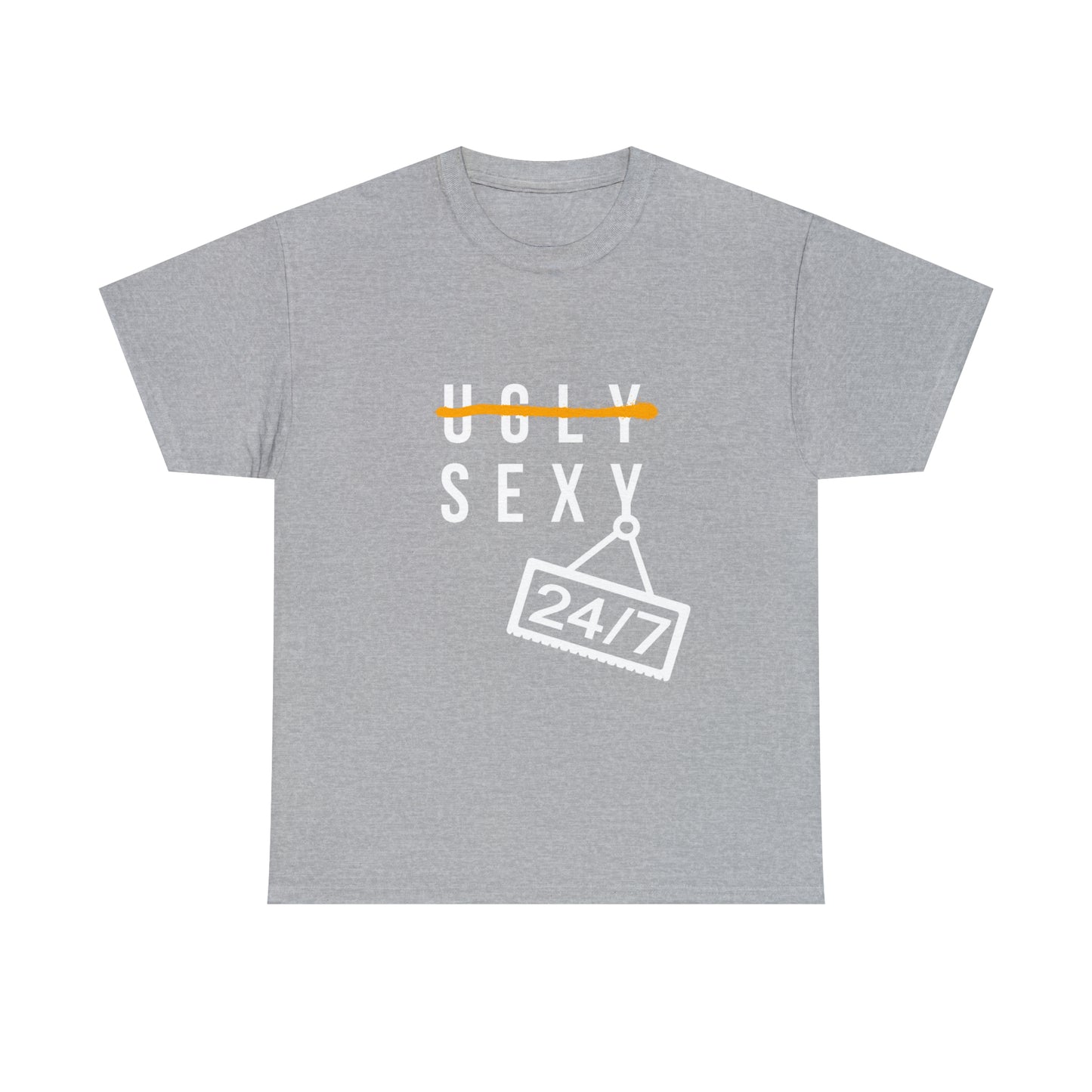 Sexy (White Letters) Unisex Heavy Cotton Tee