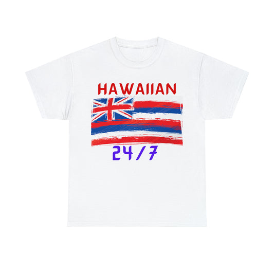 Hawaiian 24/7 Unisex Heavy Cotton Tee